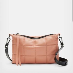 Allsaints Eve Quilted Leather Crossbody Bag